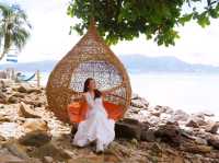 คาเฟ่ฟีลบาหลี โทนสีส้ม ใกล้หาดป่าตอง