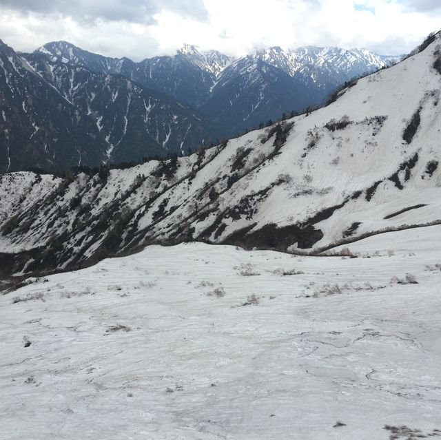 立山黑部 ｜ 黑部平大觀峰看雪山美景🏔️