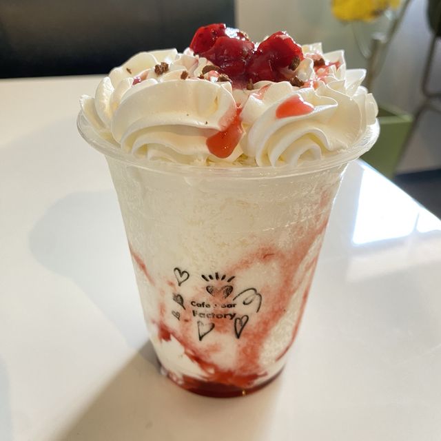 明石！美味しい！可愛い！安い！明石に行く度に通ってしまうファクトリー！かき氷パフェがおすすめ