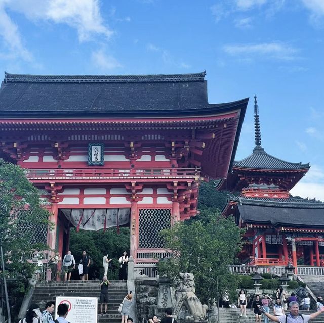 懸崖上的靈感寺！探索清水寺的奇妙之旅！⛩️🌊🙏