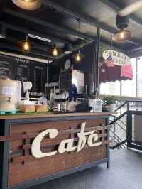 Hidden Gem Cafe in Street Market