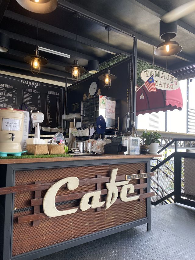 Hidden Gem Cafe in Street Market