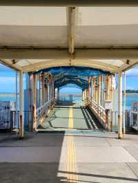 小浜島のフェリー乗り場