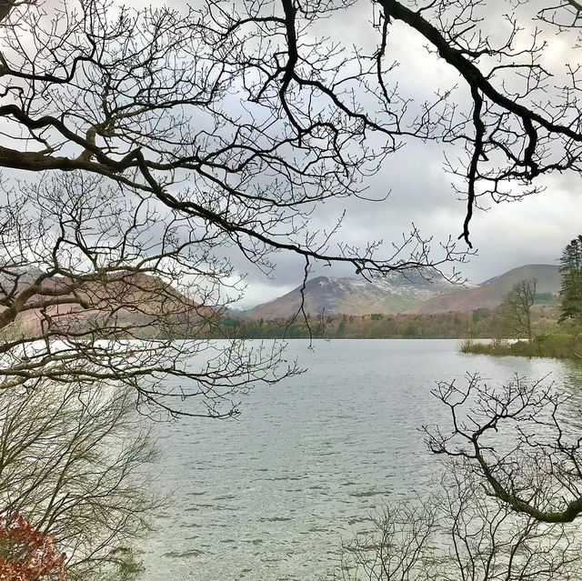 The stunning glacial lake of Derwentwater