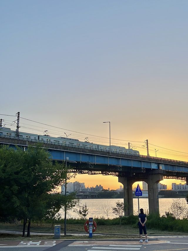 라이딩하기 좋은 한적한 한강🚲