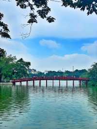 Beautiful Surroundings of Hoan Kiem Lake 