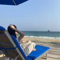 大梅沙私人海灘Chill一天 享受陽光與海浪聲