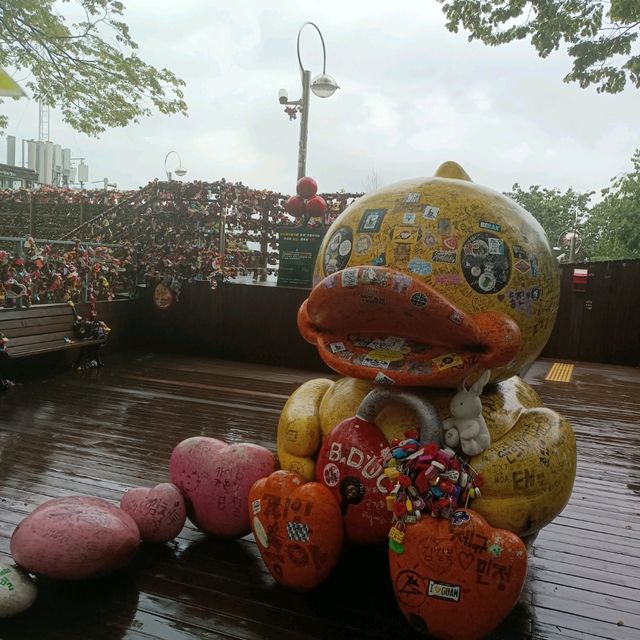 高處看韓國 N Seoul Tower