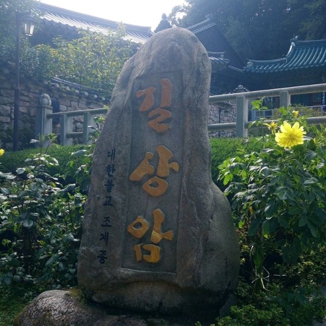 9월초가을 계룡산 국립공원 트래킹이다