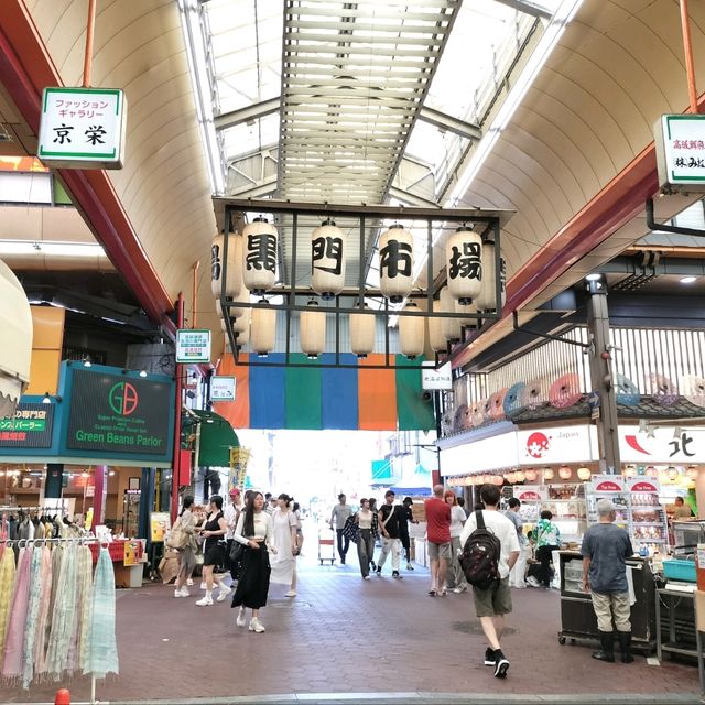 【大阪 】なにわの台所を食べ歩く✨黒門市場