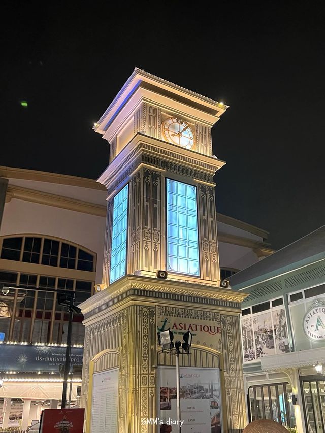 ดื่มด่ำบรรยากาศ เอเชียทีคยามค่ำคืน สวยมาก