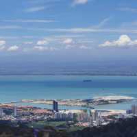 Amazing view from top of the penang hill