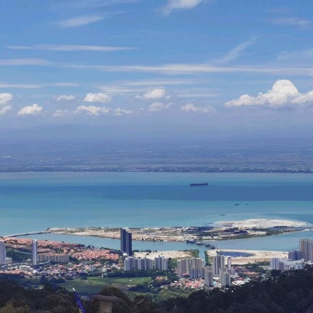 Amazing view from top of the penang hill