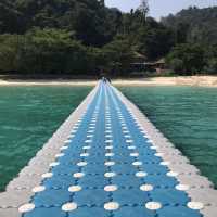 The island hopping at Victoria cliff resort 
