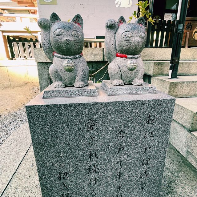 招財貓的發源地：淺草「今戶神社」無論是單身或是戀愛升溫也要一段好姻緣吧！