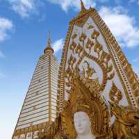 เจดีย์พุทธคยา วัดพระธาตุหนองบัว จังหวัดอุบลราชธานี