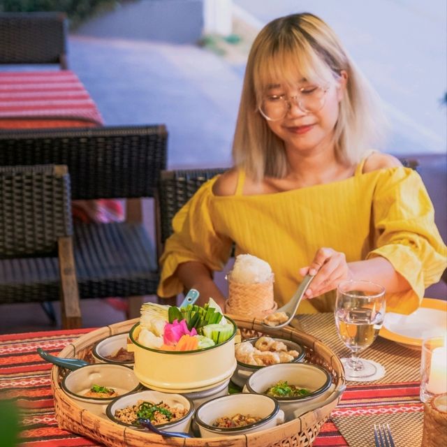 ที่นี่อาหารเหนืออร่อยมาก! 