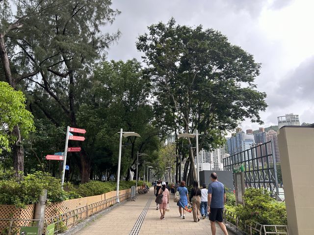 Victoria Park- a big park for events in Hong Kong Island