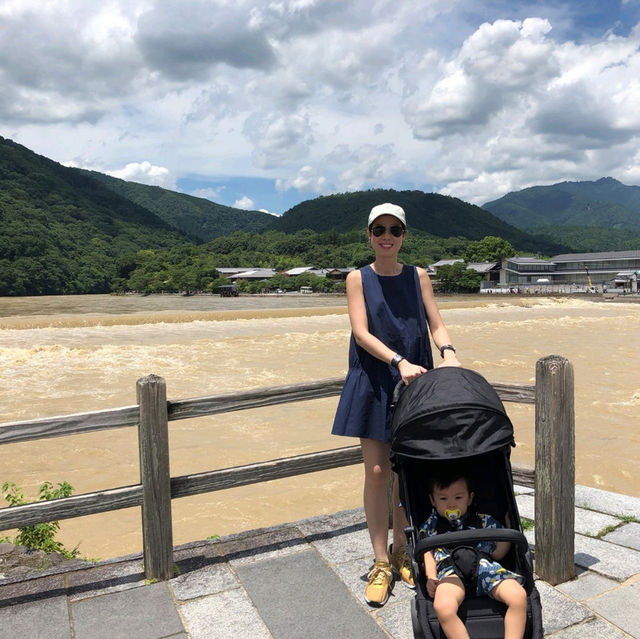 Togetsukyo Bridge in Kyoto