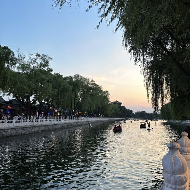 如仙境般的什剎海🏝️