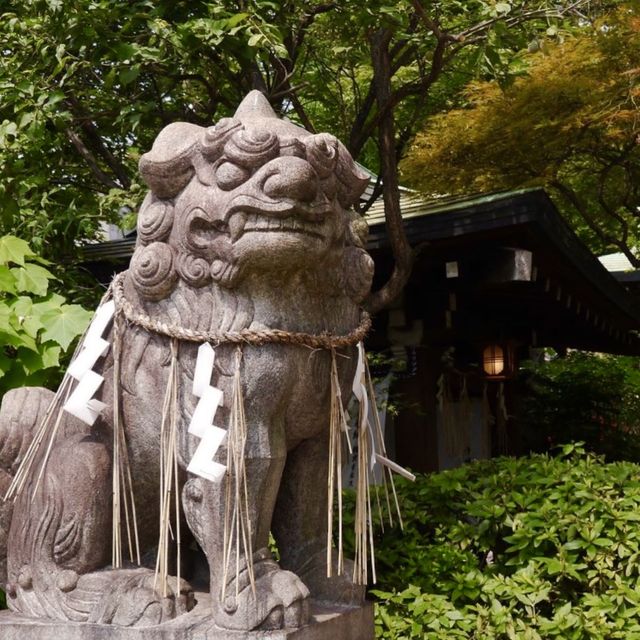 👹 오사카 텐노지 공원의 자그만한 역사깊은 신사, 호리코시 신사에서 소원을 빌어보세요!