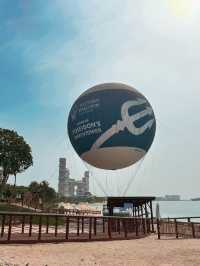 Soaring Above the Palm - Dubai Balloon