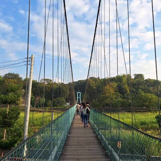 景緻優美-竹崎行千吊橋