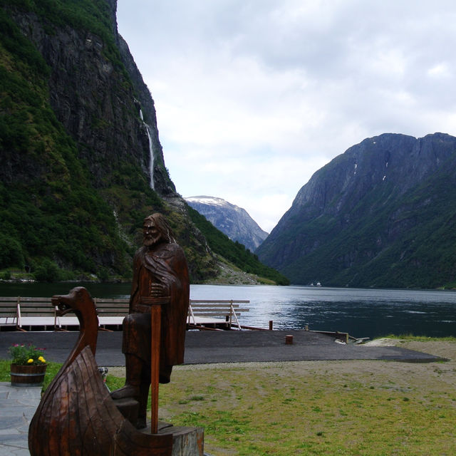 นั่งเรือชมฟยอร์ดที่ Flam, Norway