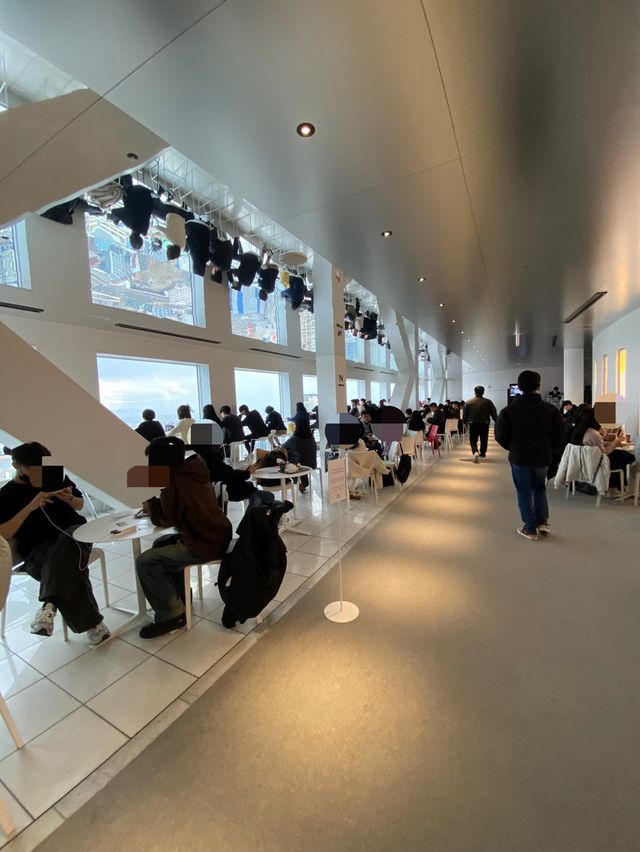 梅田スカイビル40階カフェ眺望がすごすぎる
