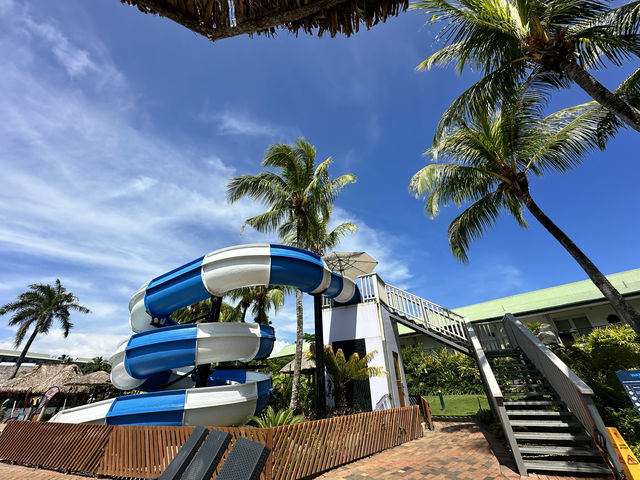 🏖️Soaking up the warm Fijian sun ☀️ 