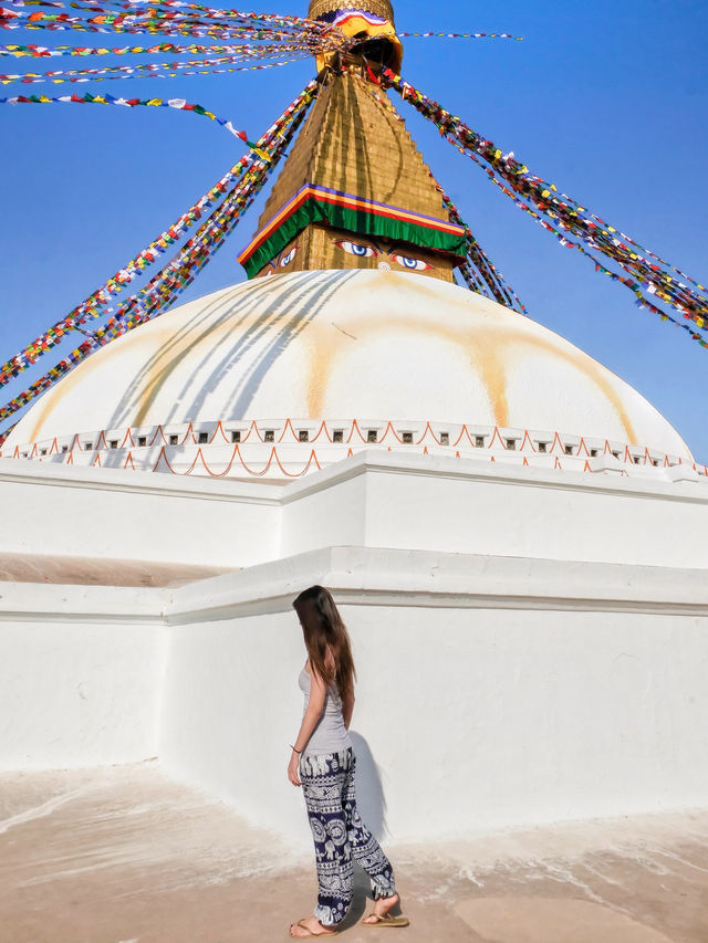 The White Stupa!