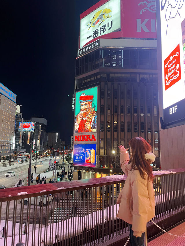 삿포로 여행 필수😉 닛카상 인증샷 신규 포토존📸