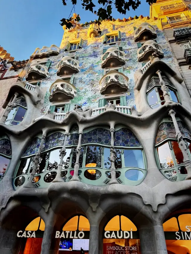 《西班牙-高第建築 Casa Batlló 巴特羅之家》