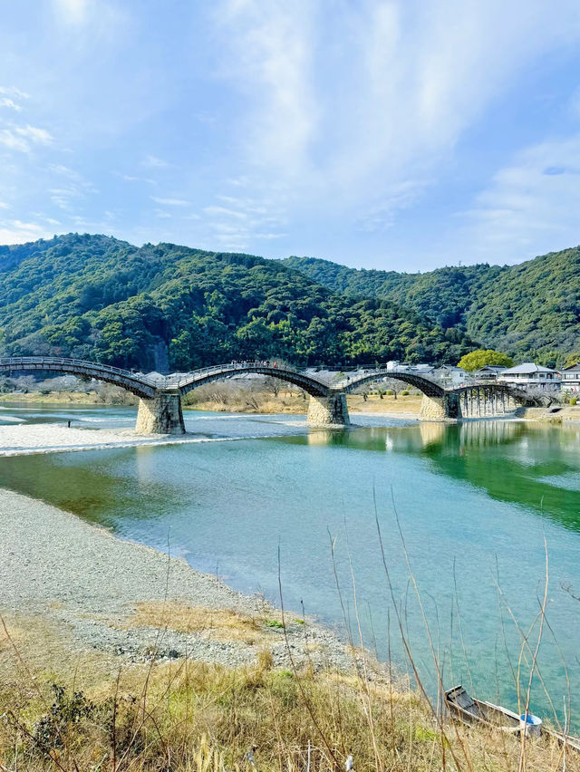 【絶景】世界唯一の美しさを誇る錦帯橋🌉🌸