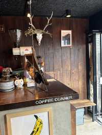 バナナシェイクでコーヒー味？？え、斬新！