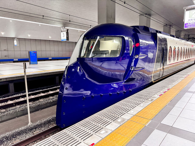 รถไฟเข้าตัวเมืองโอซาก้า จากสนามบิน Kansai