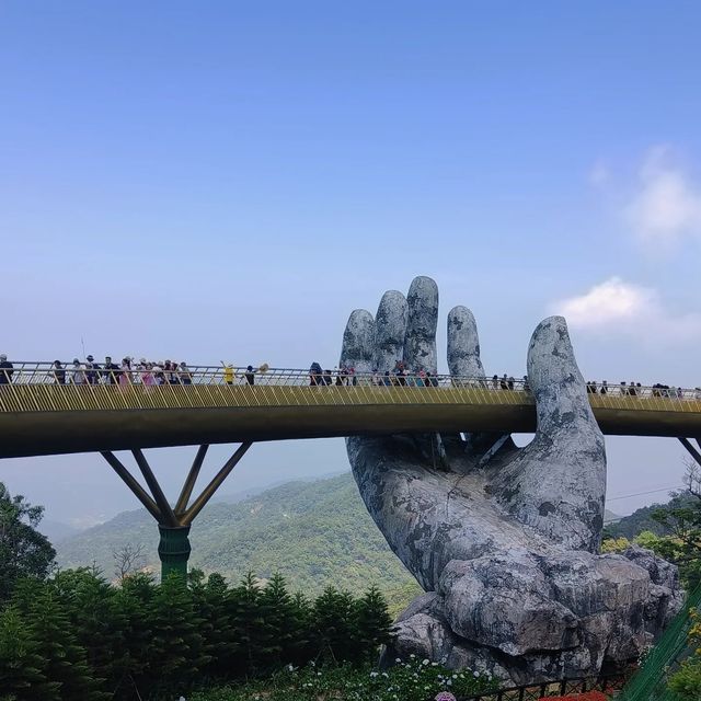 Golden Bridge: Vietnam's Sky-High Masterpiece