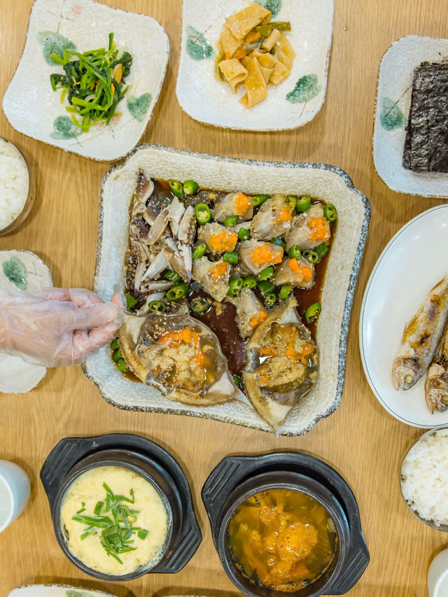 Shinjindo ร้านปูไข่ดองลับฮงแด เปิดยัน 4 ทุ่ม🦀