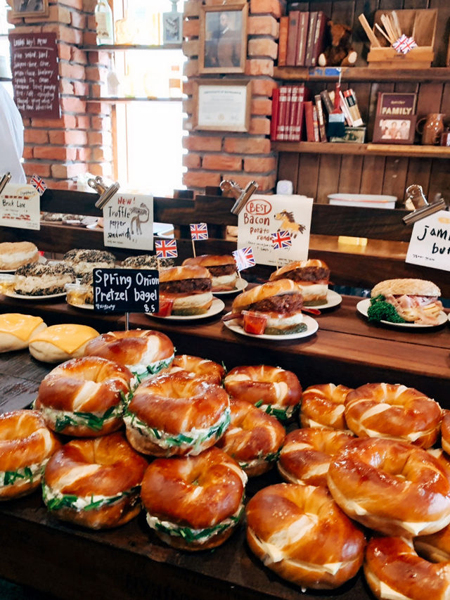🇰🇷韓國首爾美食探店🥯 London Bagel Museum 島山店