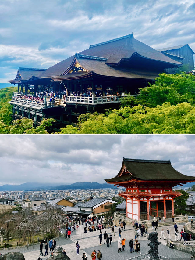 【京都】清水寺：雄偉壯麗的大殿，橫跨斷崖的清水舞台