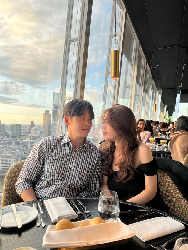 런던 하늘에서 식사해보고 싶어?