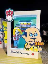 Line Friends at Victoria Harbour, Hong Kong
