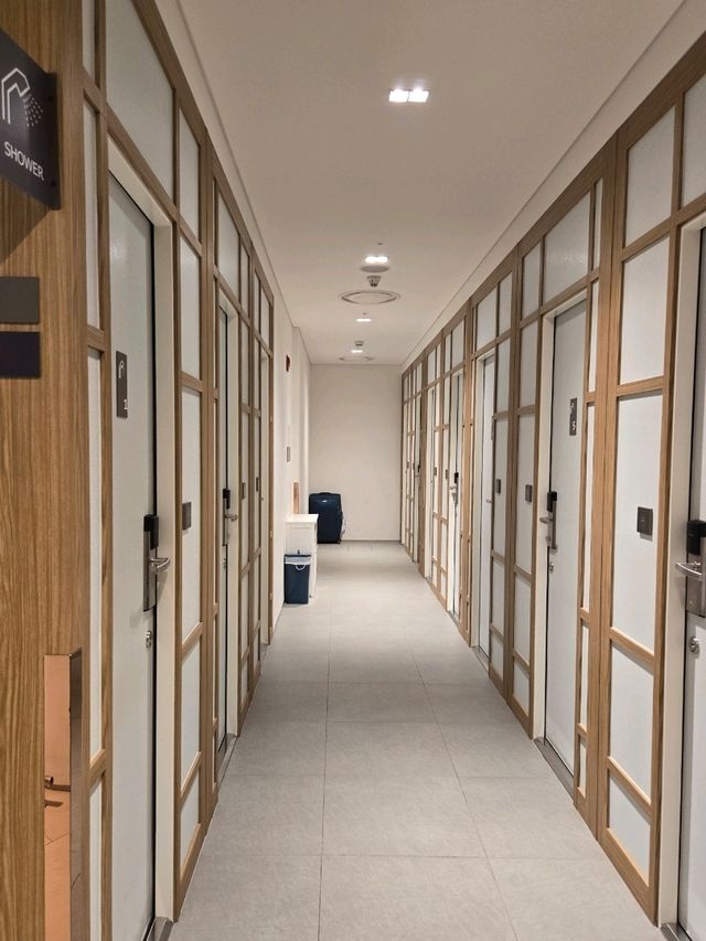 仁川空港内の簡易ホテル