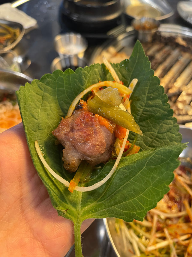 🥓노포 감성! 삼겹&목살 열무국수 비빔면 존맛인 곳💖