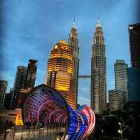 Saloma Bridge - Beautiful skyline of Kuala Lumpur