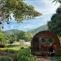 #ที่พัก บ้านอ้อมกอดขุนเขา ที่เที่ยวสวนผึ้ง ราชบุรี