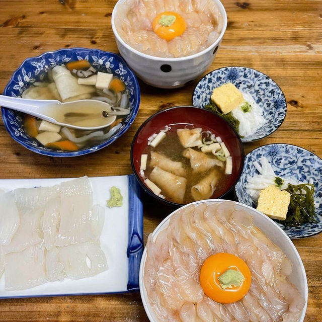 【八戸】美しい✨超絶人気の平目漬け丼✨