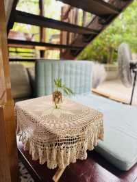 คาเฟ่ริมน้ำอยุธยาบรรยากาศวิวบ้านริมน้ำ-antika cafe