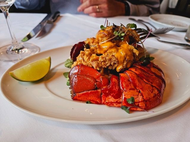 A Friday fine dining encounter in Brenner's Steakhouse, Houston