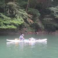 東京・奥多摩の『白丸湖』でSUP🏄‍♀️